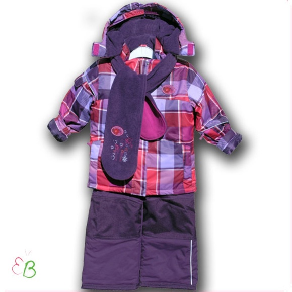 deux par deux Other - Deux Par Deux  NWT Toddler Girls 4pc Snow Suit